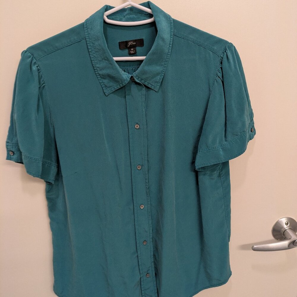J.Crew washable silk blouse